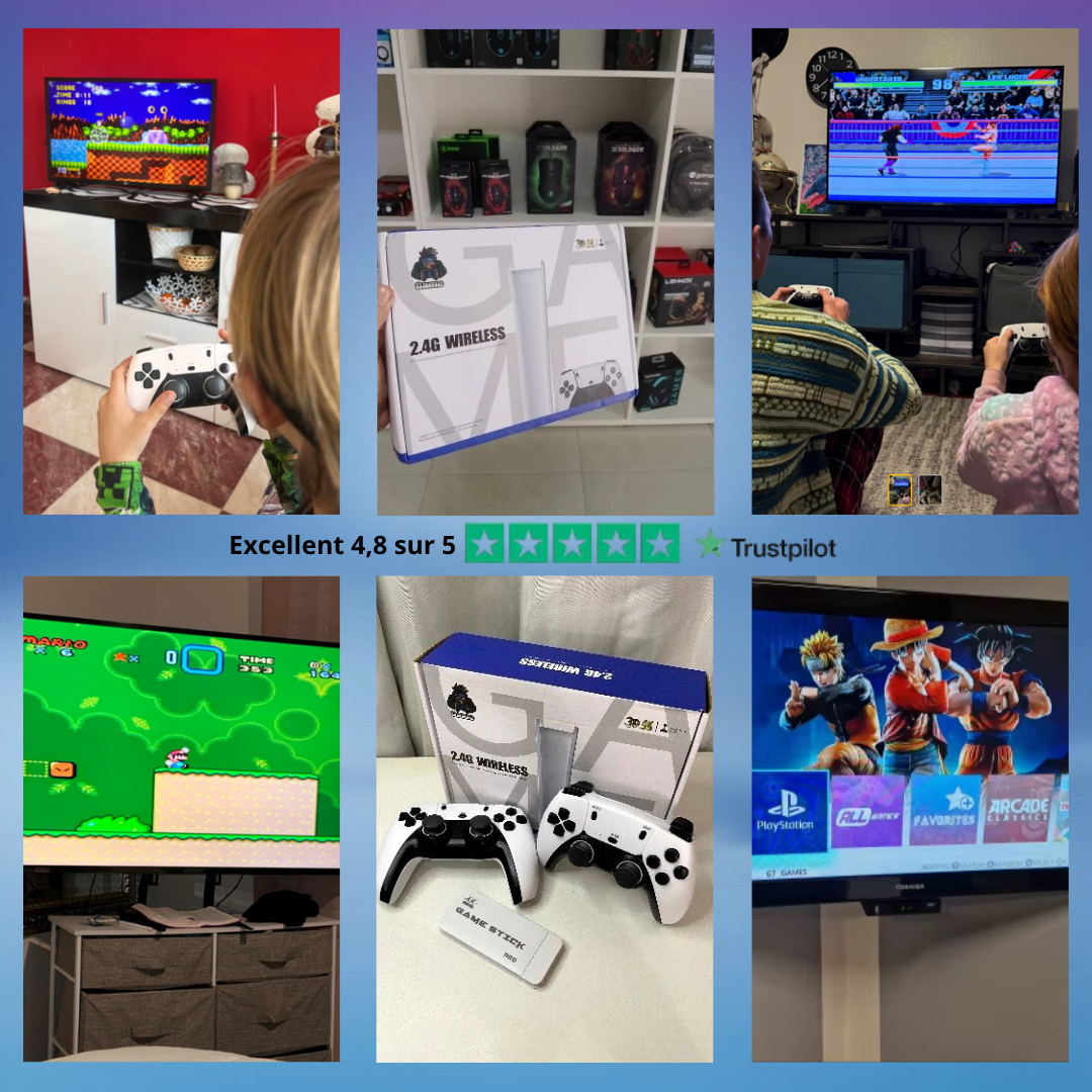 Console Arena Gaming - + 40.000 Jeux Rétros 4K HD 🎮